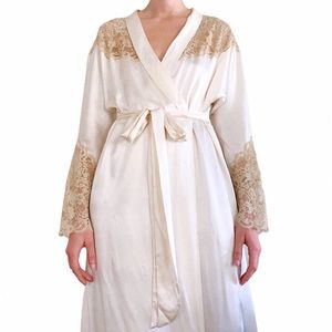 Vintage Victoria's Secret Silk Robe